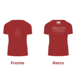 Maglietta Frate Focu fronte retro