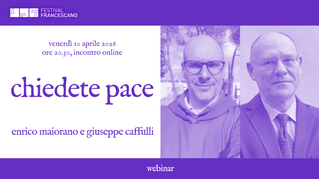 Chiedete pace, 10 aprile 2026